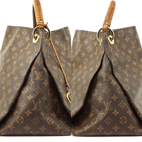 Auth Louis Vuitton Artsy Mm Leather #2886L54 - Picture 8 of 8
